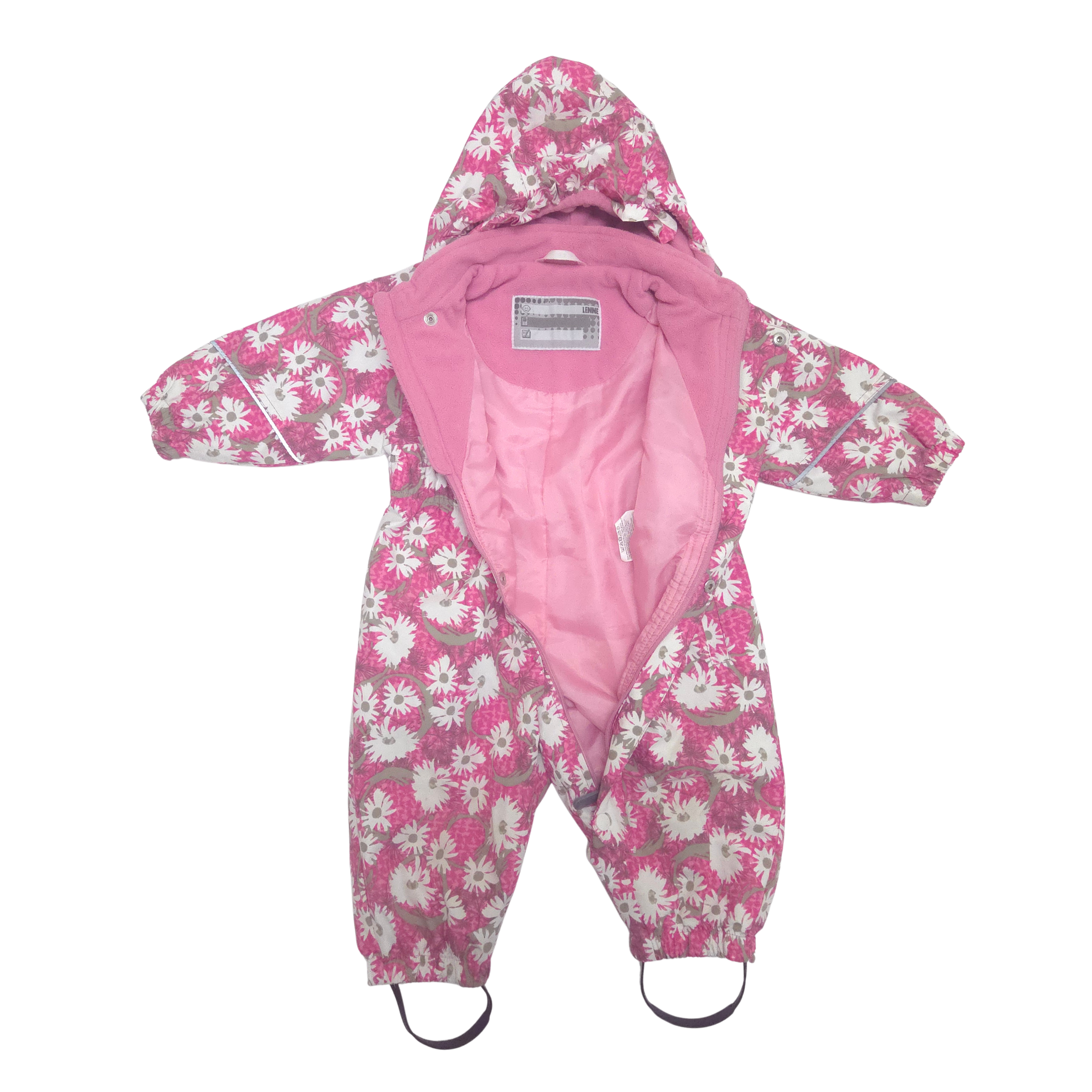 baby shell suit fleece linned