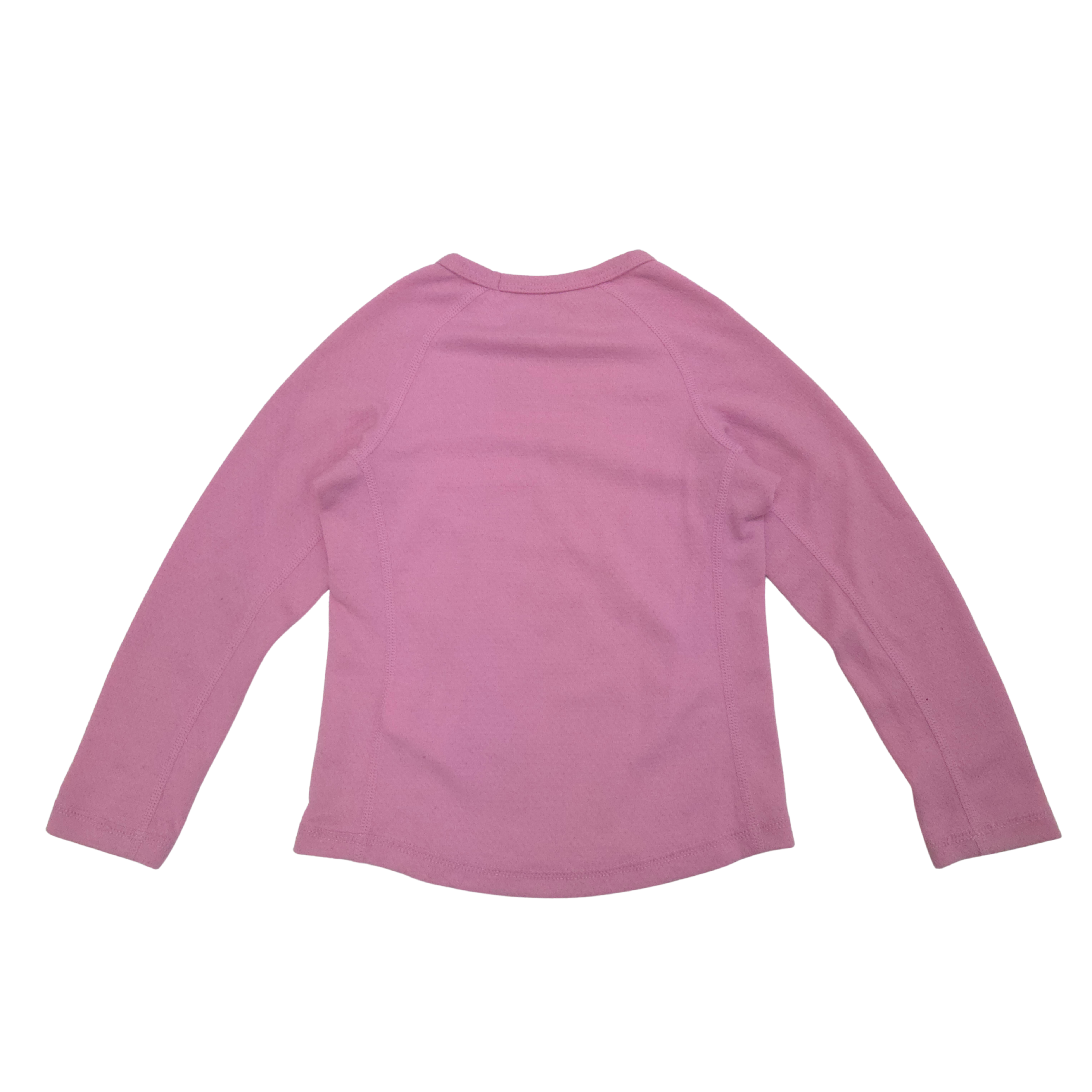 pink base layer set - top back