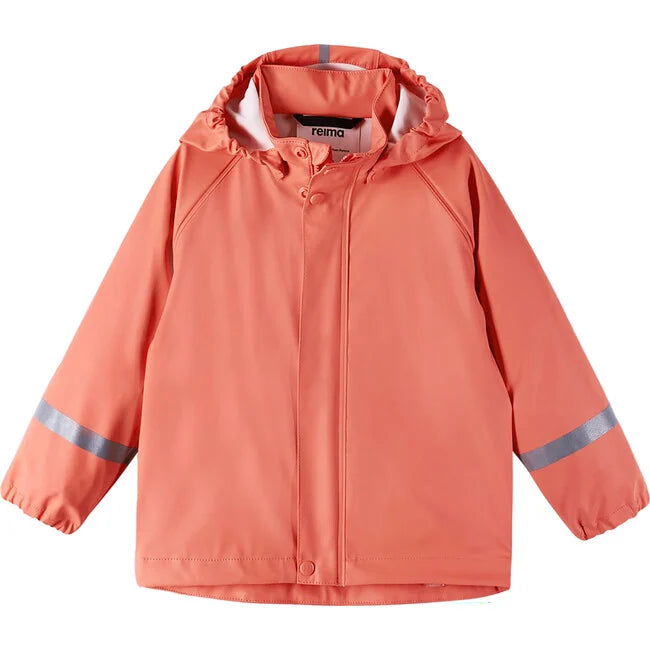 Kids Waterproof Lampi Rain Jacket - Unlined, PU | Reima