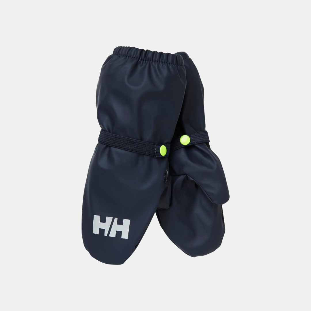 Kids Fleece-Lined Bergen Waterproof Rain Mittens – Lined, Shorter Cuff | Helly Hansen