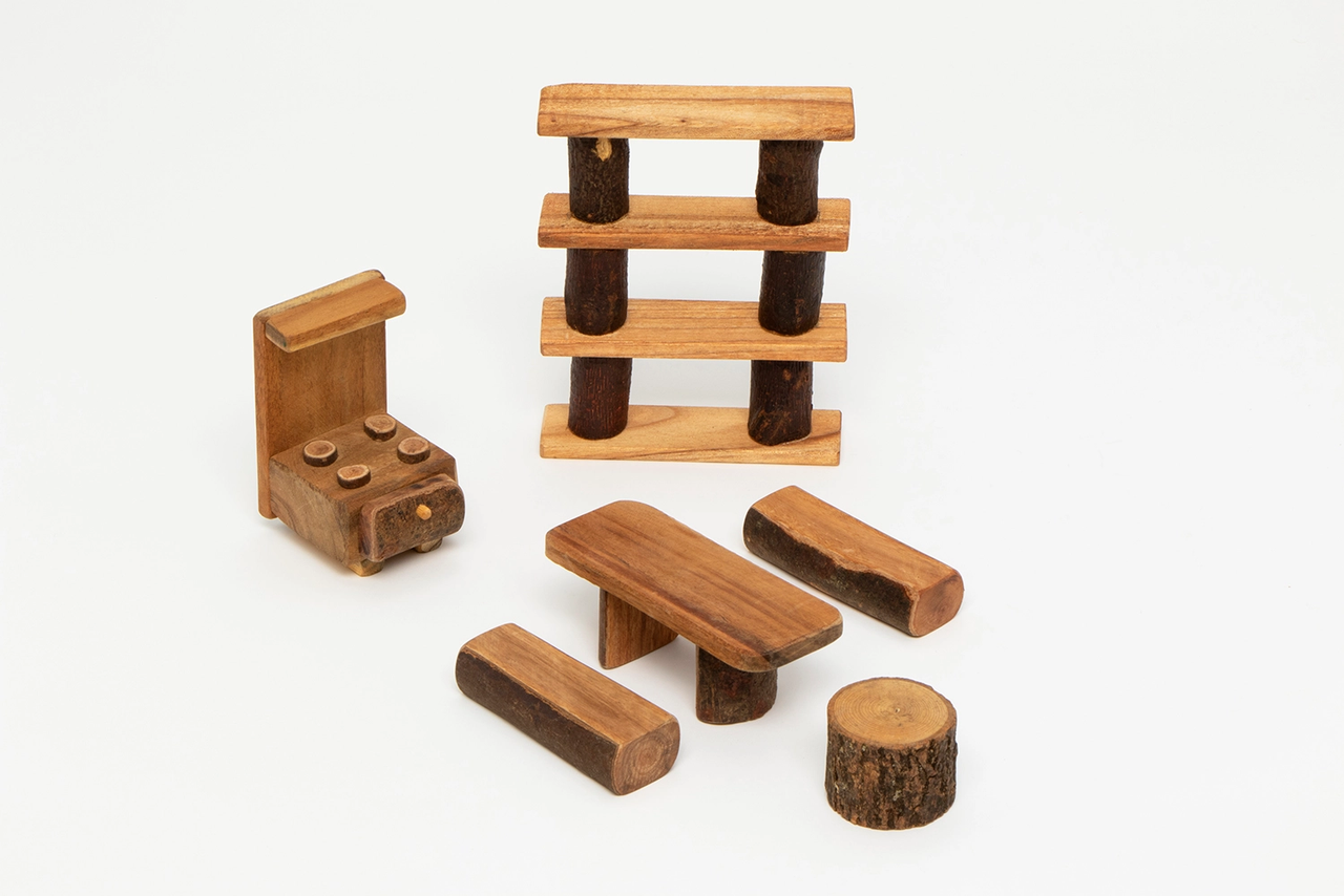 Tree Blocks Meal Time Set