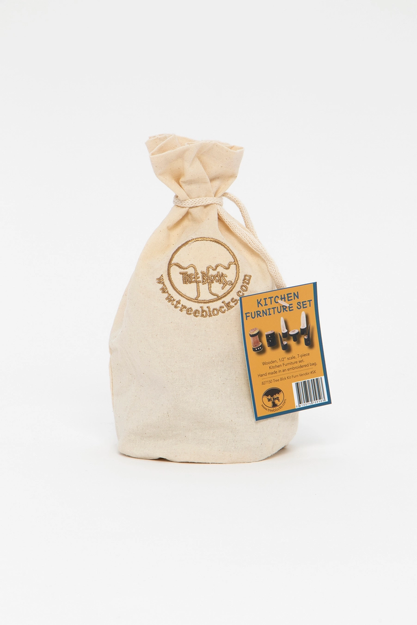 Tree Blocks Small Kitchen Furniture Set