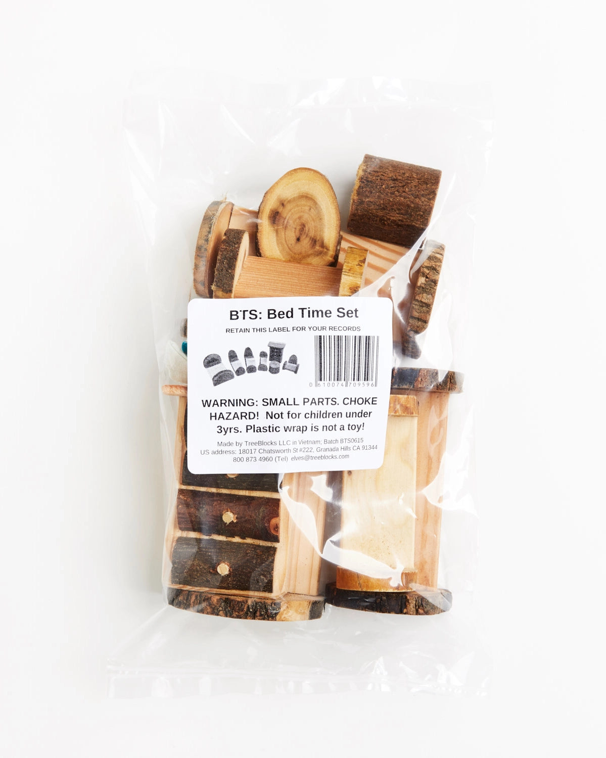 Tree Blocks Bed Time Set