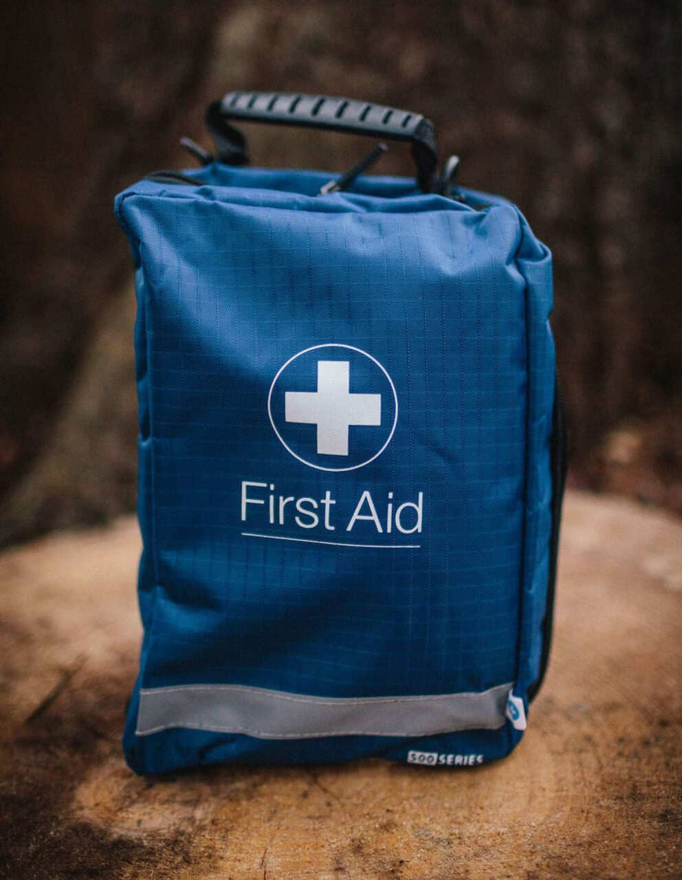120-PIECE Custom-Curated First Aid Kit (BLUE)