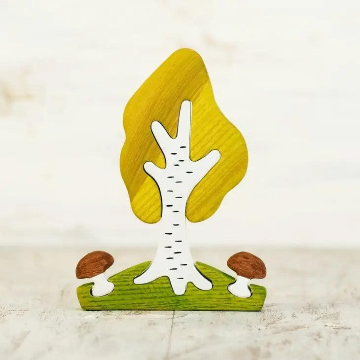 Wooden Birch Tree Puzzle