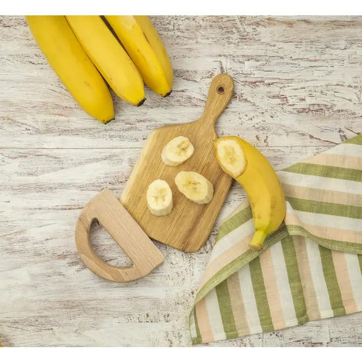 Semi-Circle Wooden Safe Knife