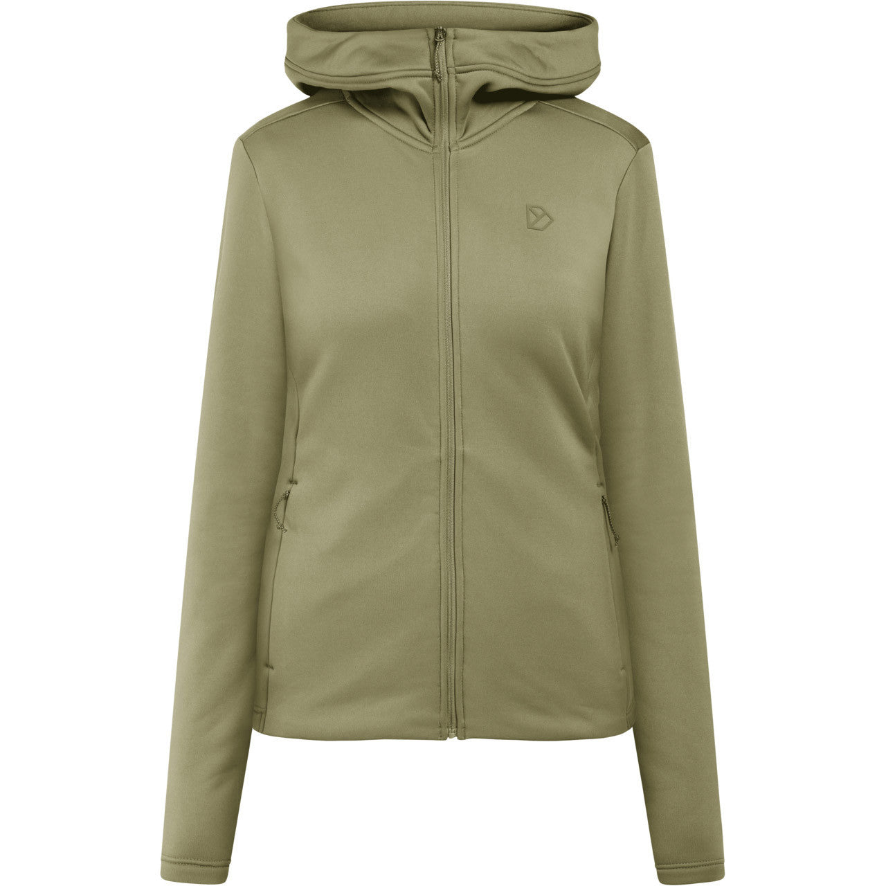 Womens Technical Fleece Jacket- Anneli | Didriksons #color_wild-forest-green