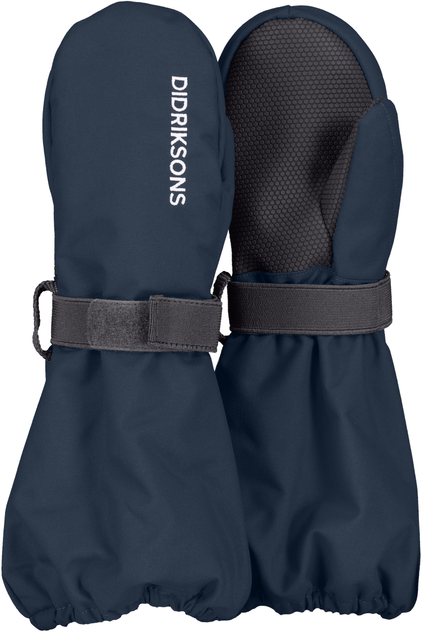 Kids Biggles Classic Cuff Winter Mittens – Insulated, Waterproof | Didriksons #color_navy