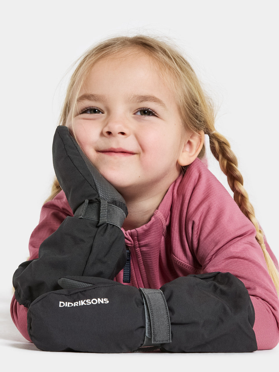 Kids Biggles Classic Cuff Winter Mittens – Insulated, Waterproof | Didriksons