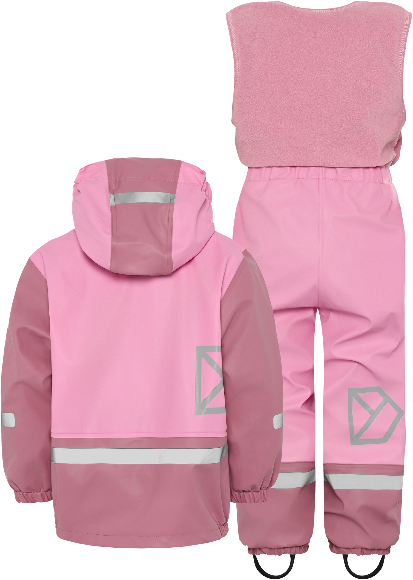 Kids Fleece Lined 2-piece Boardman Rain Set | Didriksons |