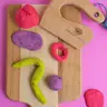 Childrens Wooden Chopper Montessori Knife