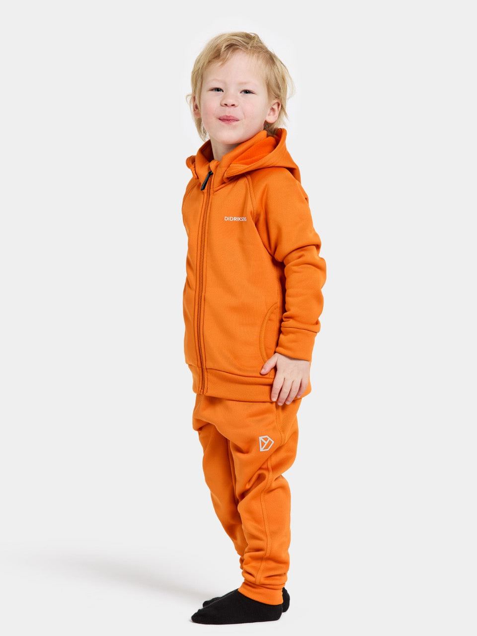 Kids Corin Technical Fleece Zip Jacket – Mid Layer | Didriksons