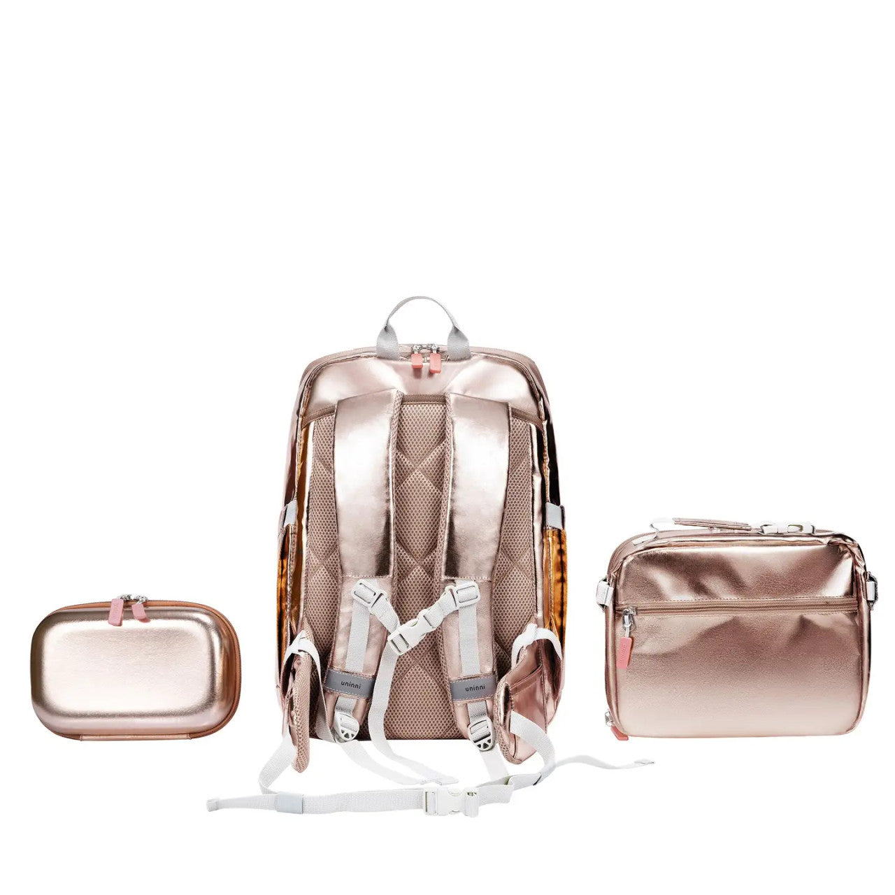 Kids Backpack Bundle Set - Metallic Gold