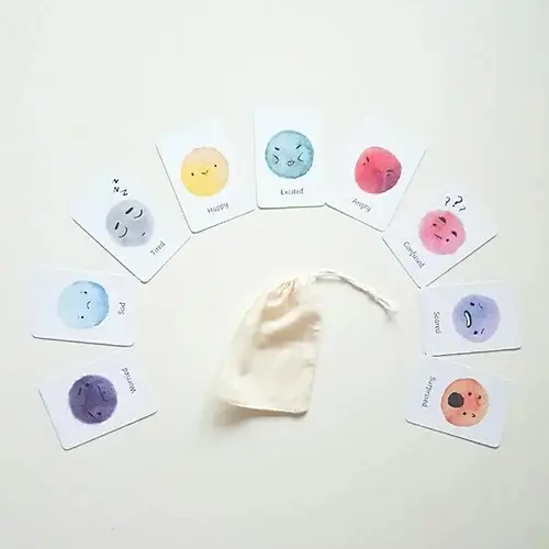 Emotions Flashcards by Playful Little Readers
