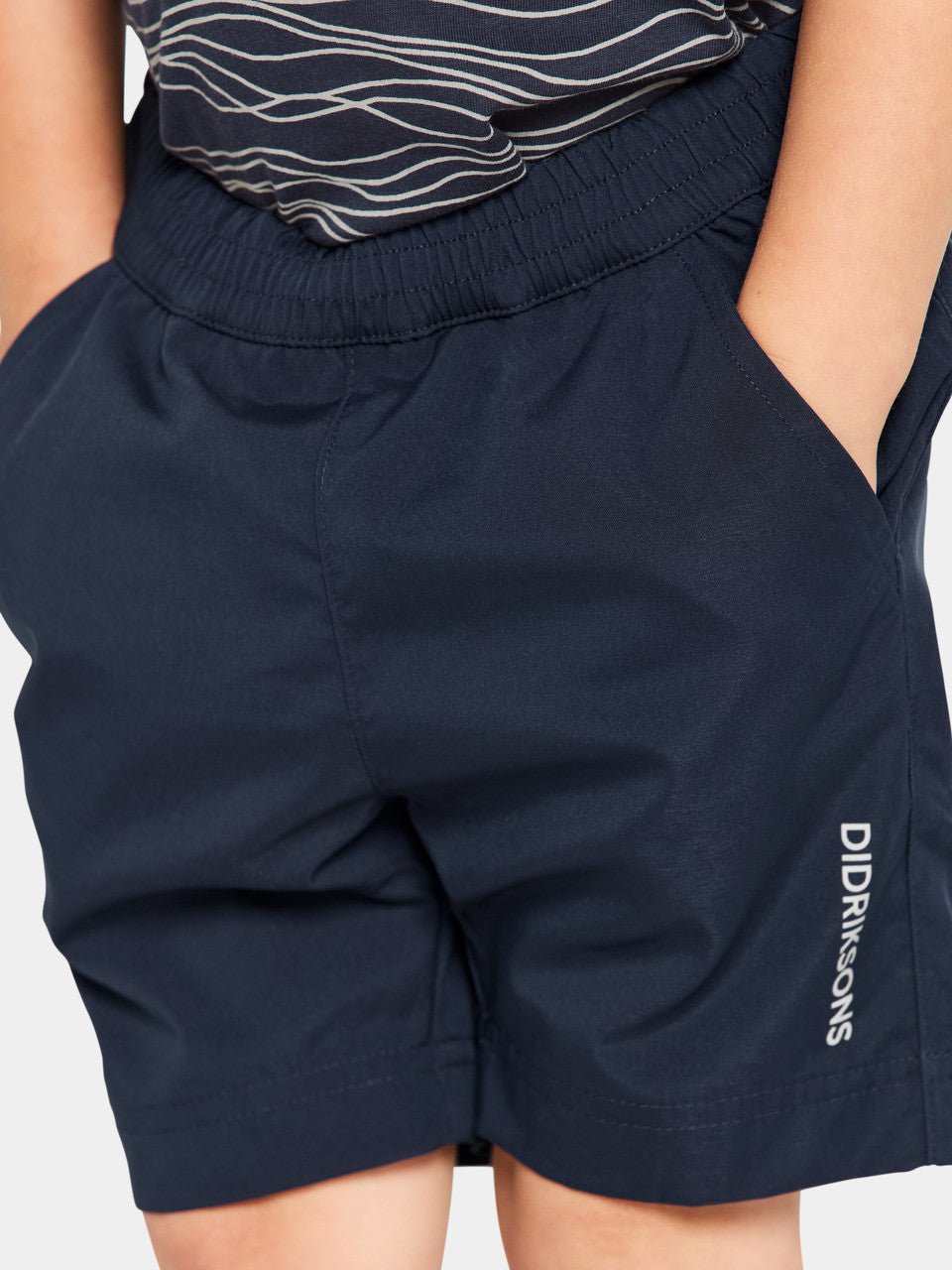 Kids Durable Active Shorts – Flox | Didriksons #color_navy