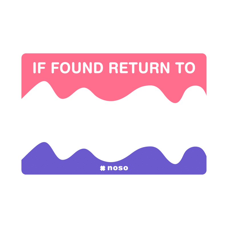 no-sew-customizable-name-id-tag-patch-noso | #color_pink