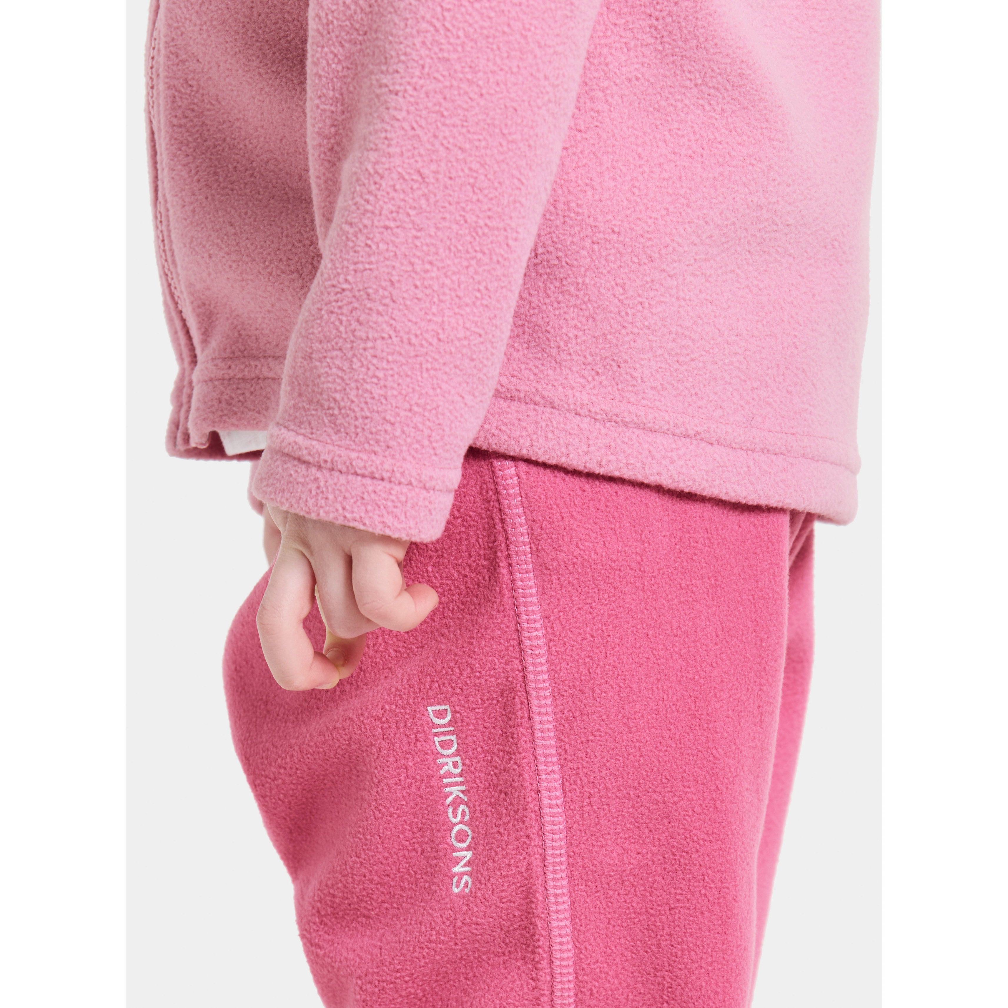 Kids Monte Mid Layer Fleece Jacket – Full Zip | Didriksons