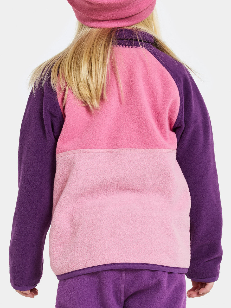 Kids Monte Fleece Jacket – Half Button | Didriksons