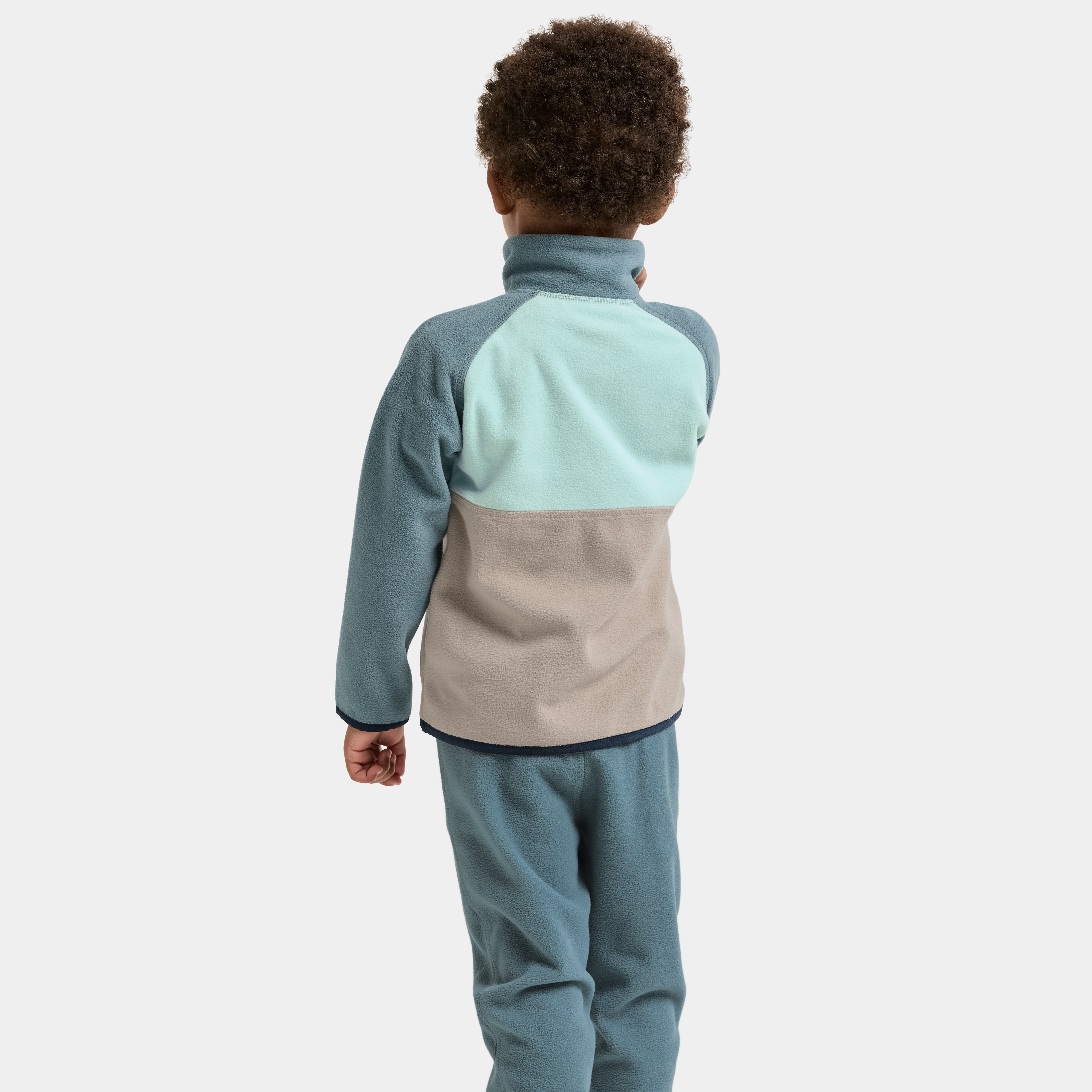 Kids Monte Half Button Fleece Jacket | Didriksons |