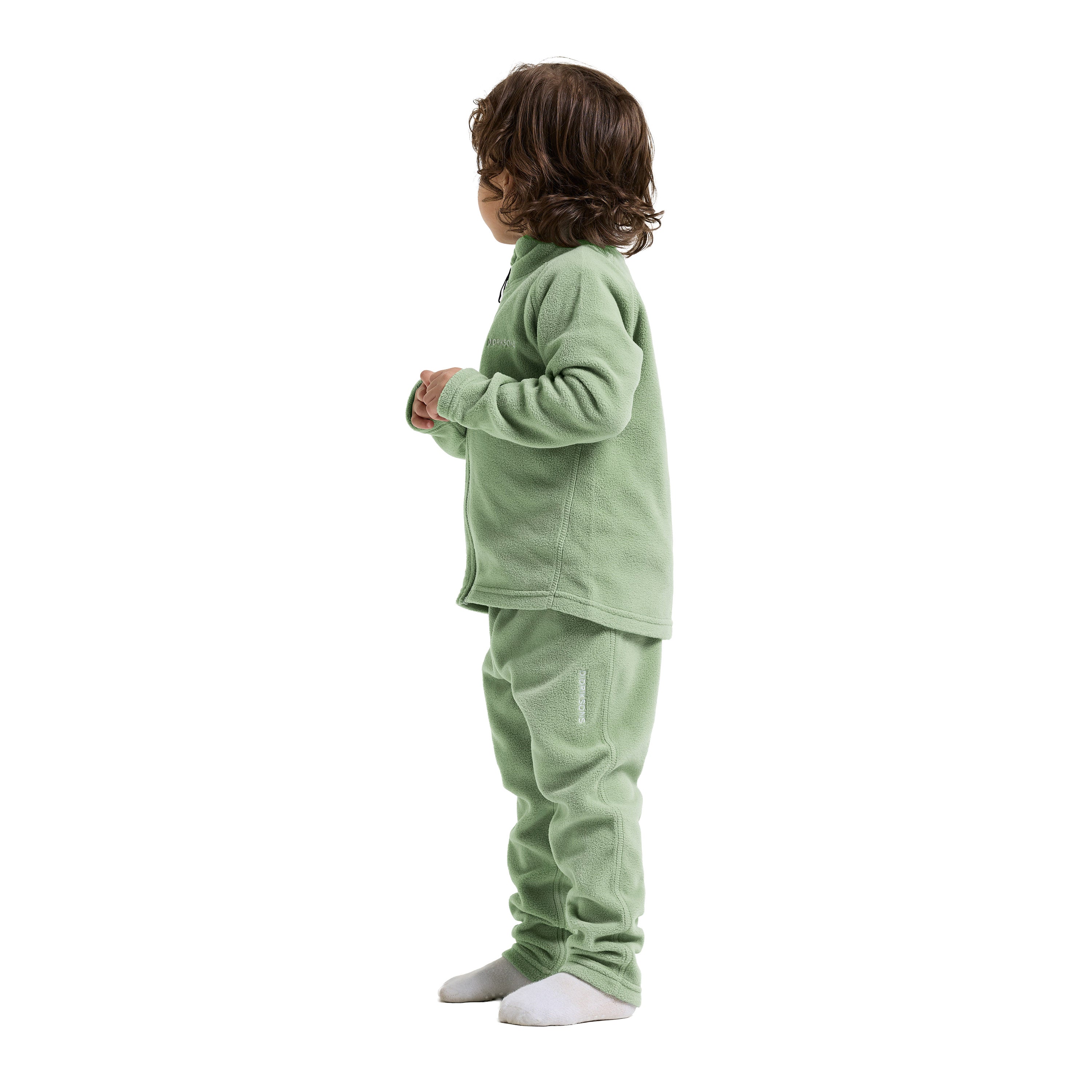 Kids Monte Fleece Pants – Mid Layer | Didriksons