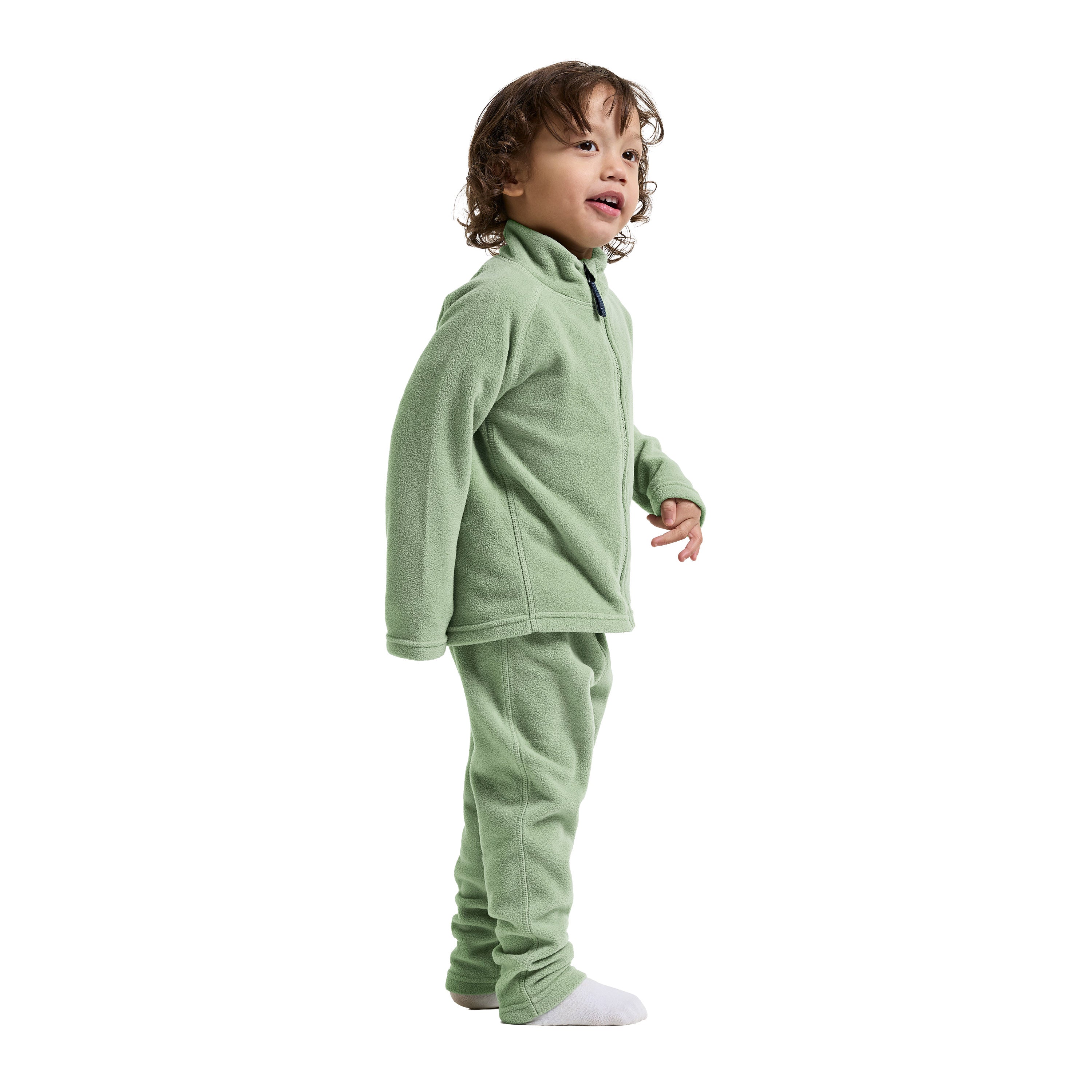 Kids Monte Fleece Pants – Mid Layer | Didriksons