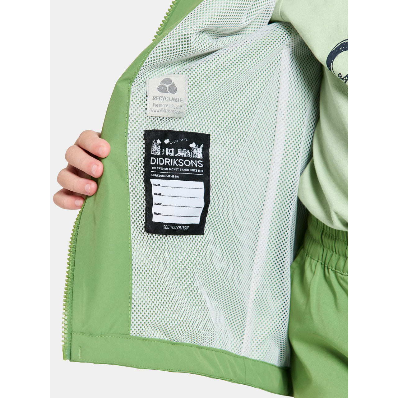 Kids Waterproof Unlined Shell Jacket- Norma – Breathable | Didriksons