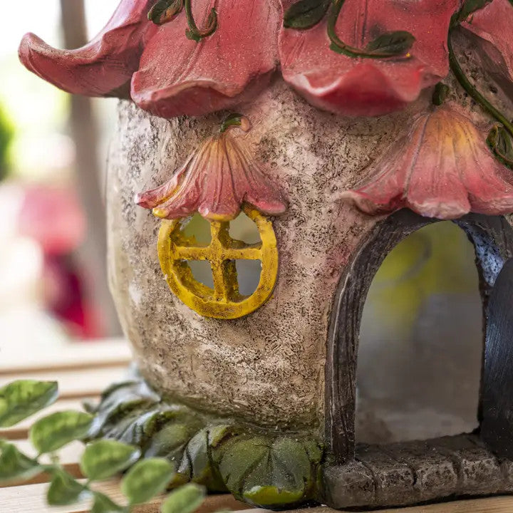 Fairy Petal Cottage w/LED Light