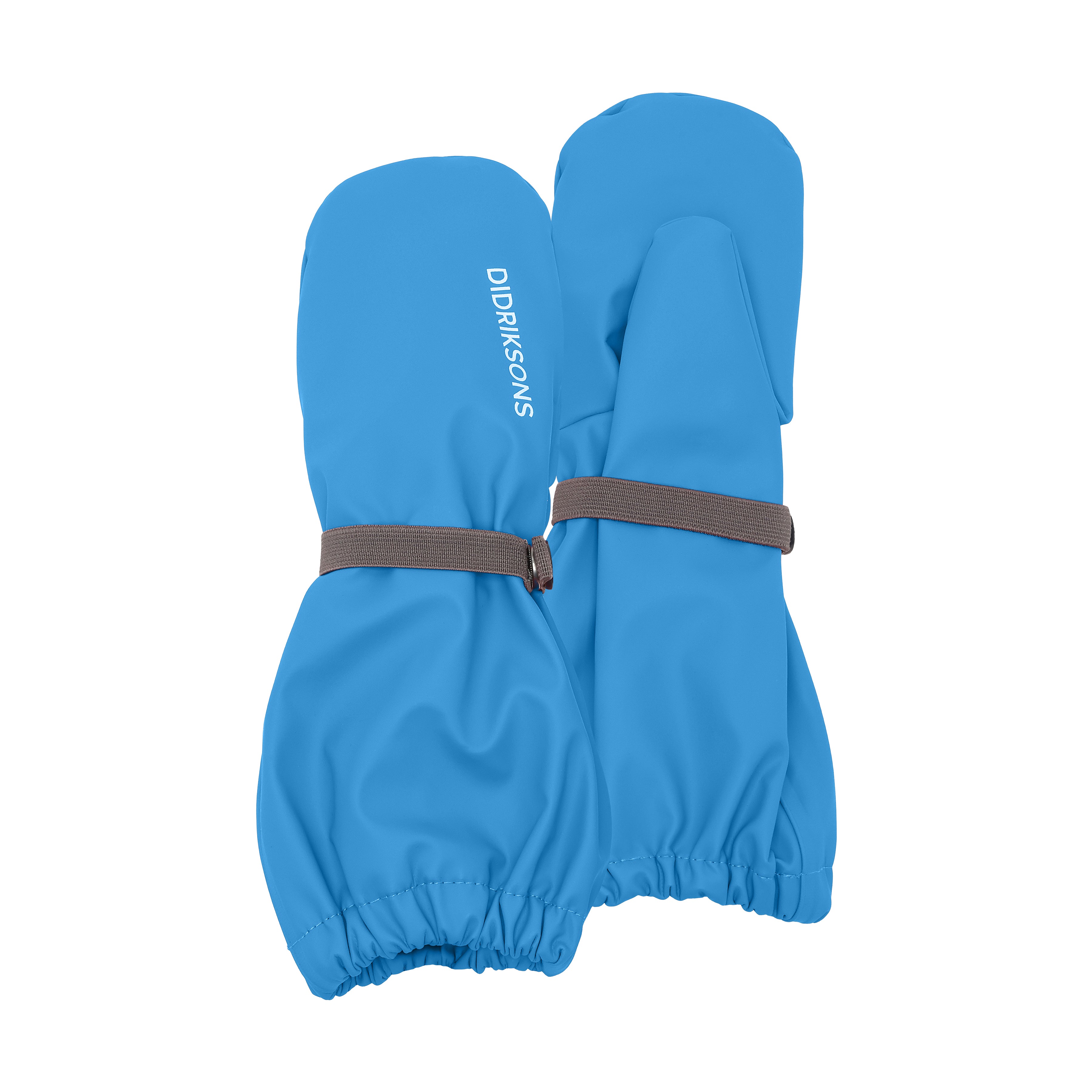 Kids Long Cuff Fleece Lined Rain Mittens – Waterproof, PU | Didriksons
