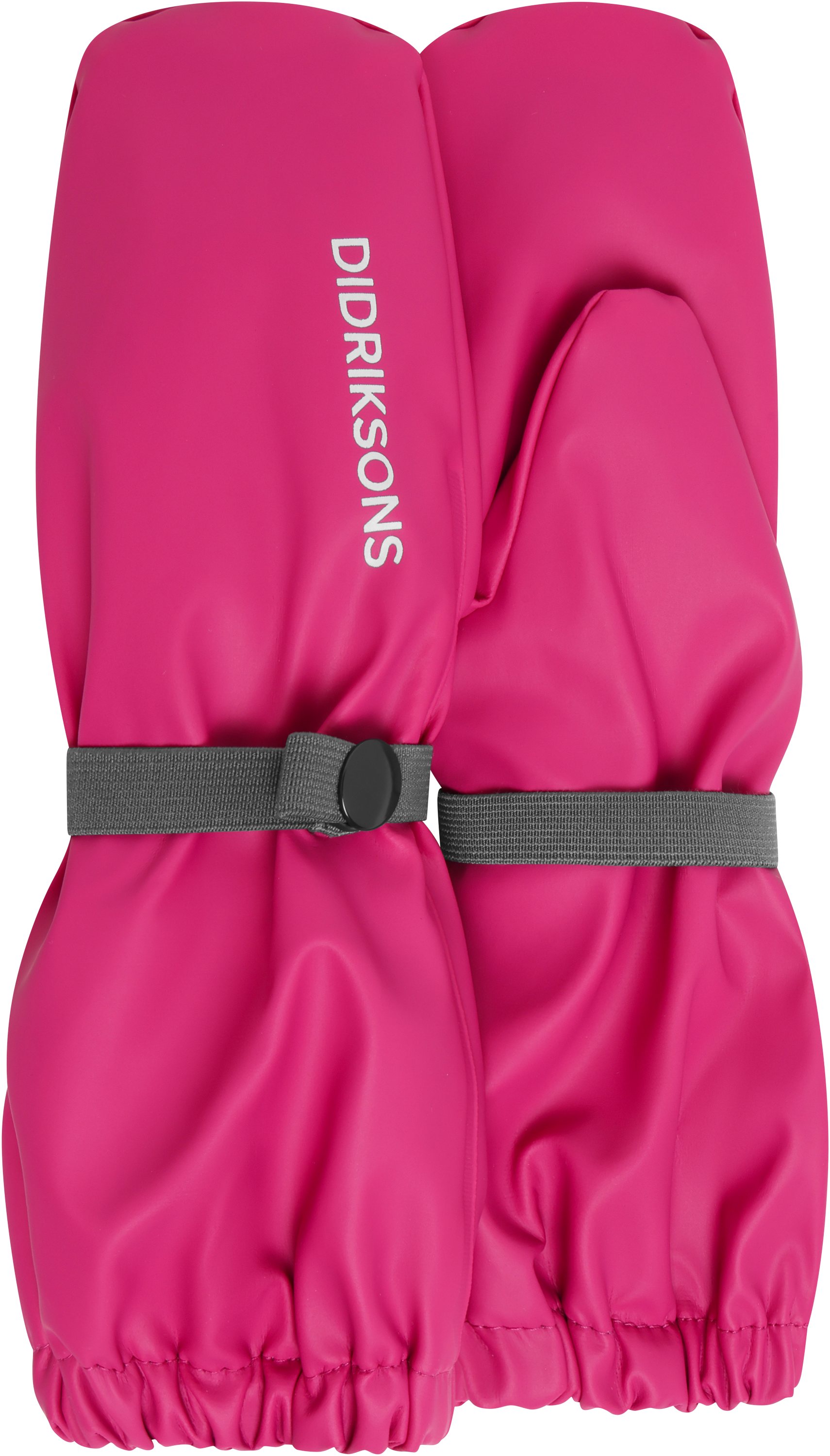 Kids Long Cuff Fleece Lined Rain Mittens – Waterproof, PU | Didriksons