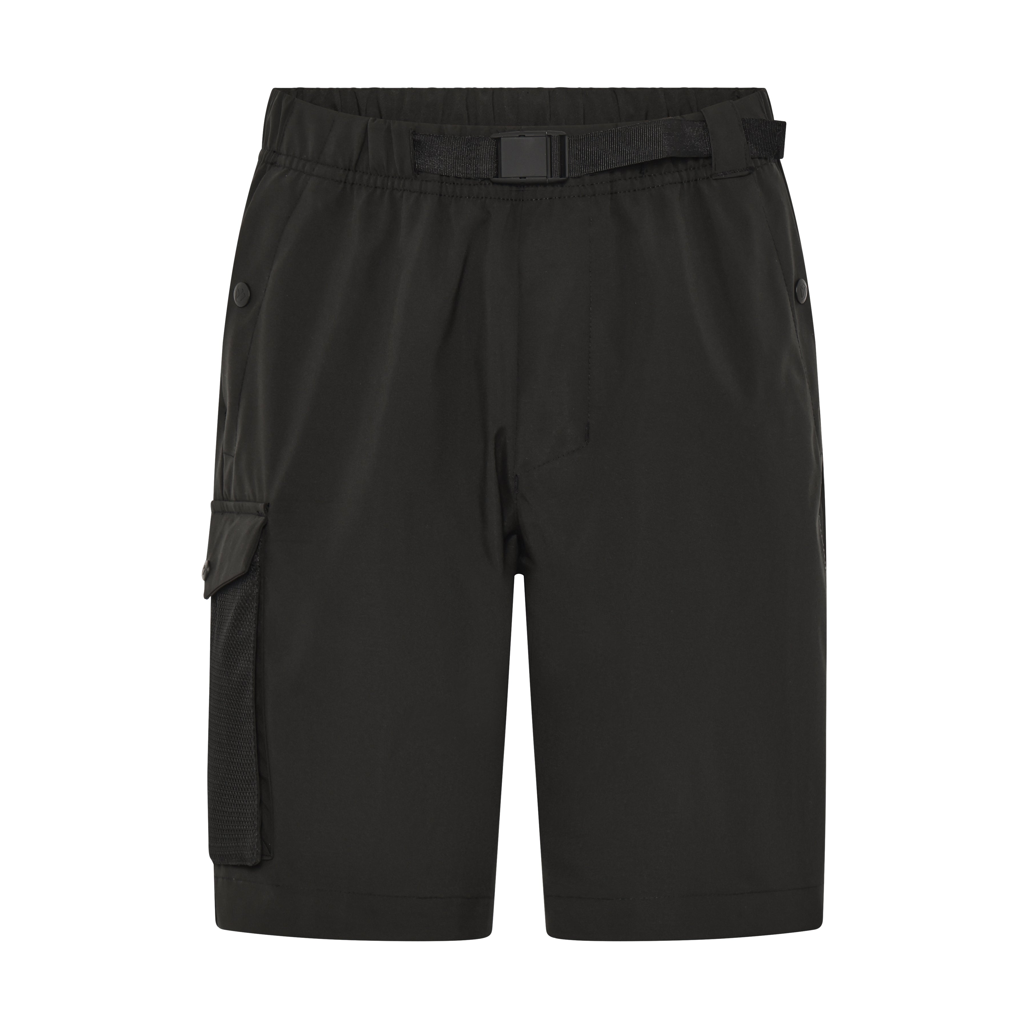 Youth Quartz Hiking Adjustable Shorts | Didriksons | #color_black