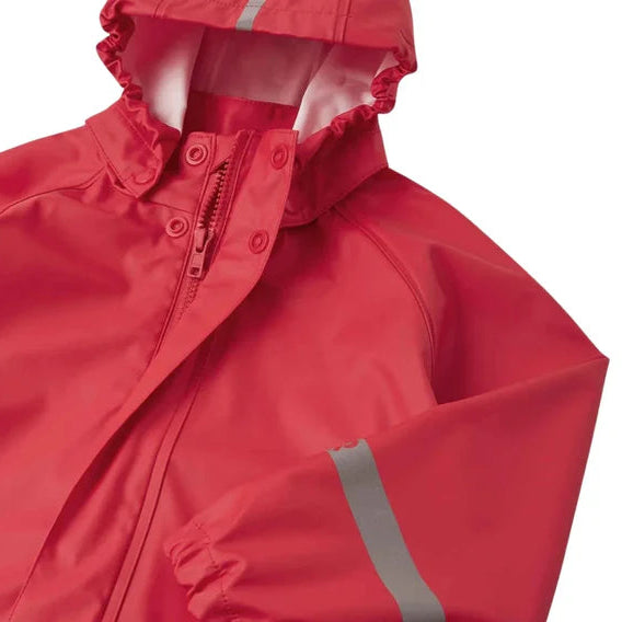 Kids Waterproof Lampi Rain Jacket - Unlined, PU | Reima