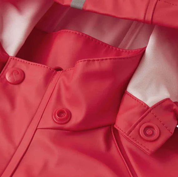 Kids Waterproof Lampi Rain Jacket - Unlined, PU | Reima