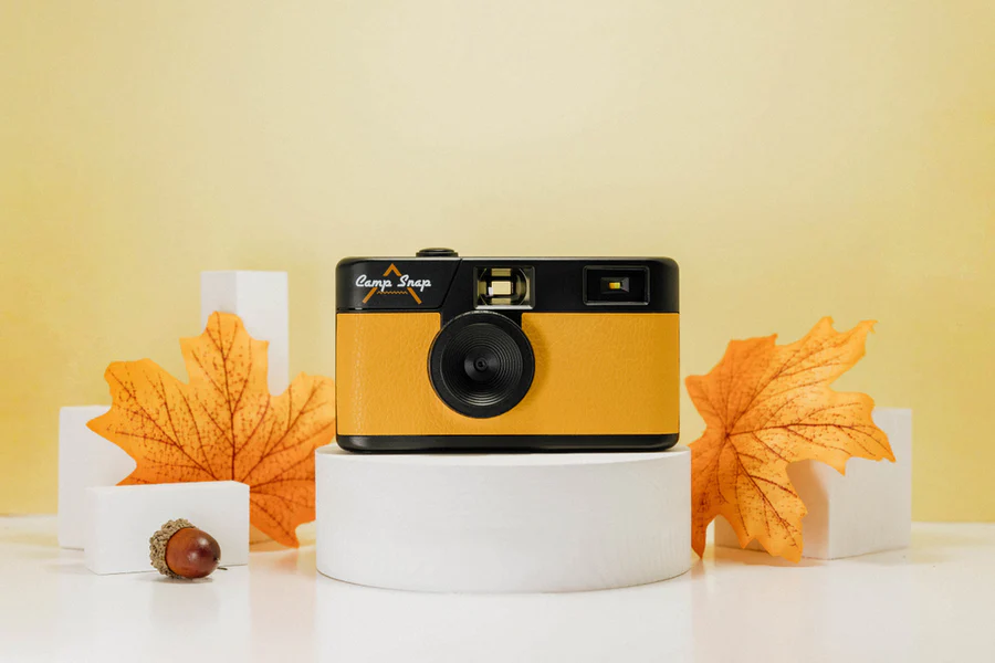 Screen-Free Digital Camera – Easy-to-Use for Kids | Camp Snap #color_yellow