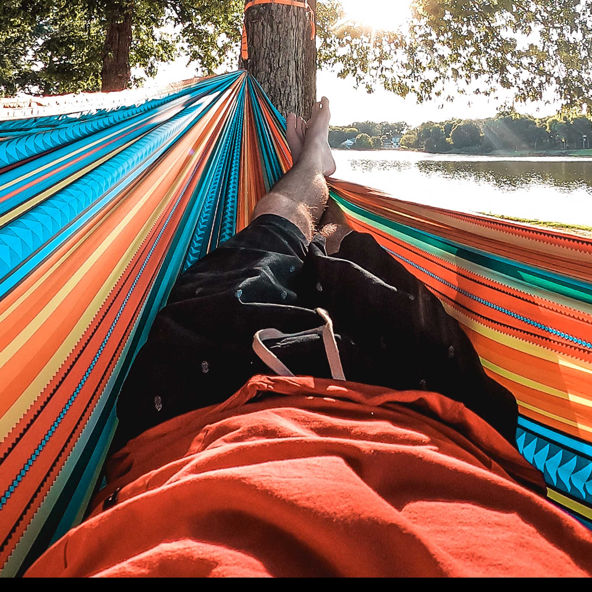 Double Hammock with Suspension Straps | Grand Truck | #color_cabo