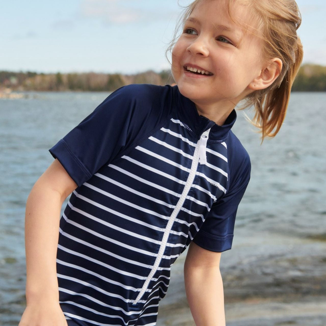 Polarn O. Pyret Kids Rash Guard UV Surf Suit – Outdoor School Shop