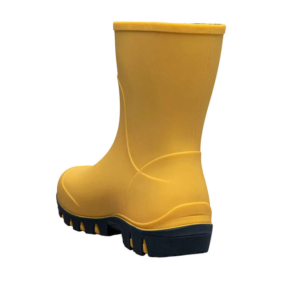 Kids Seamless Essential Mid Rain Boots | Bogs | #color_mustard