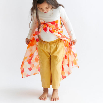 Red Dinosaur Playsilk | Sarah's Silks
