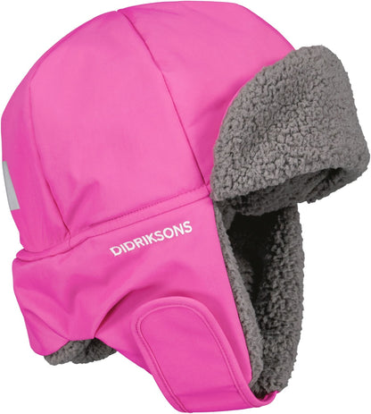 Kids Biggles Classic Trapper Style Winter Hat – Waterproof, Fleece Lined | Didriksons 