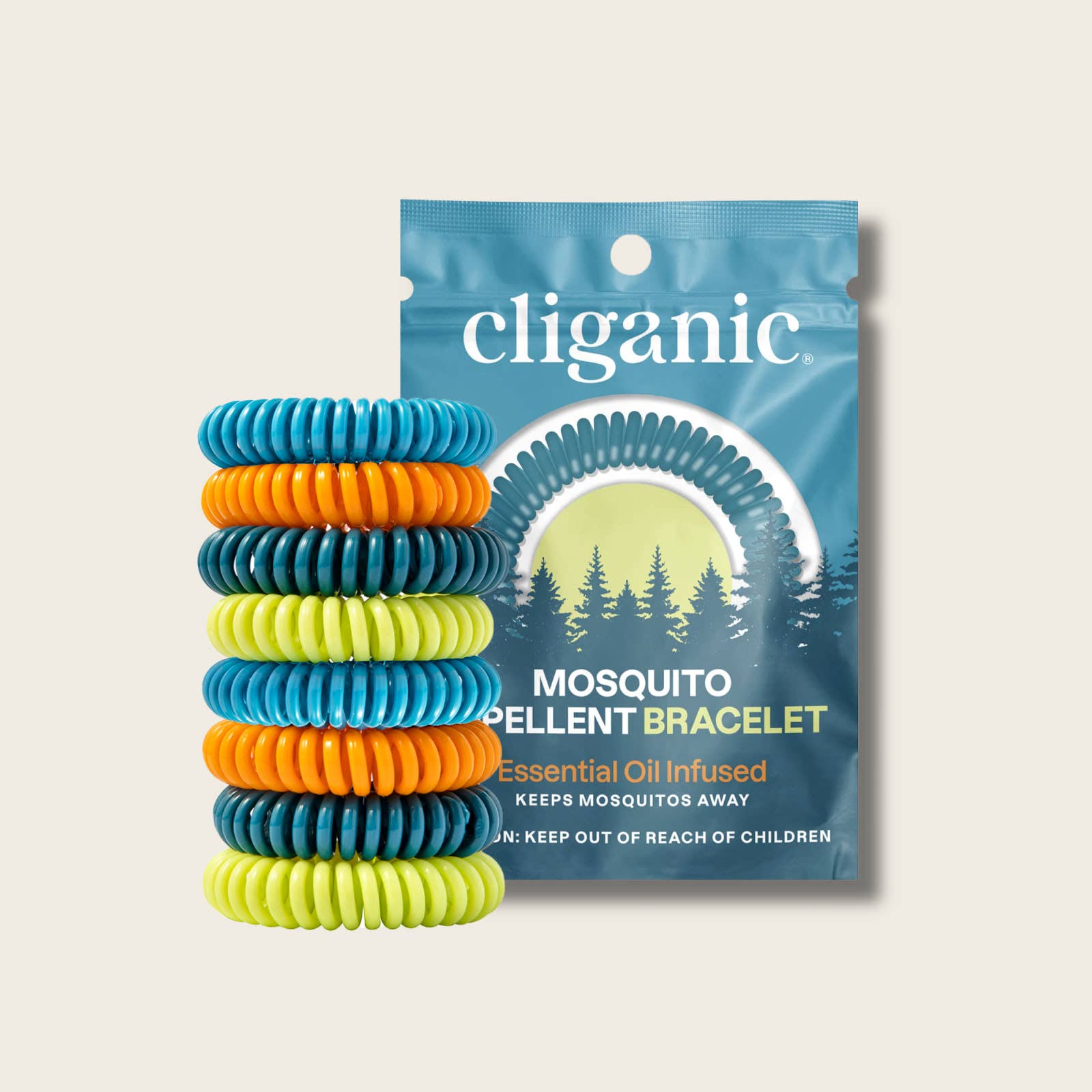 Mosquito Repellent Bracelets | 1 Box- 25 Count