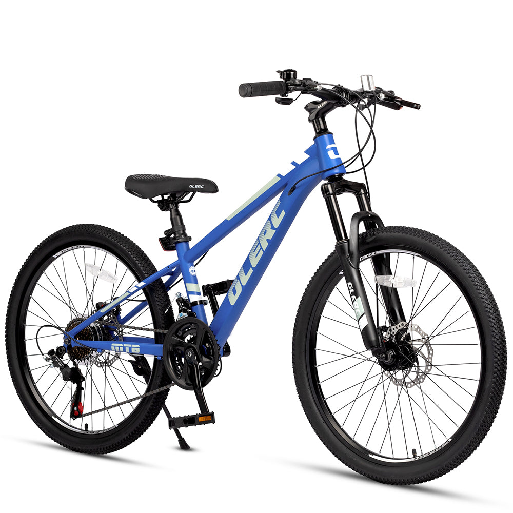 Glerc 24" Kids 21-Speed MTB with Disc Brakes - Skyline