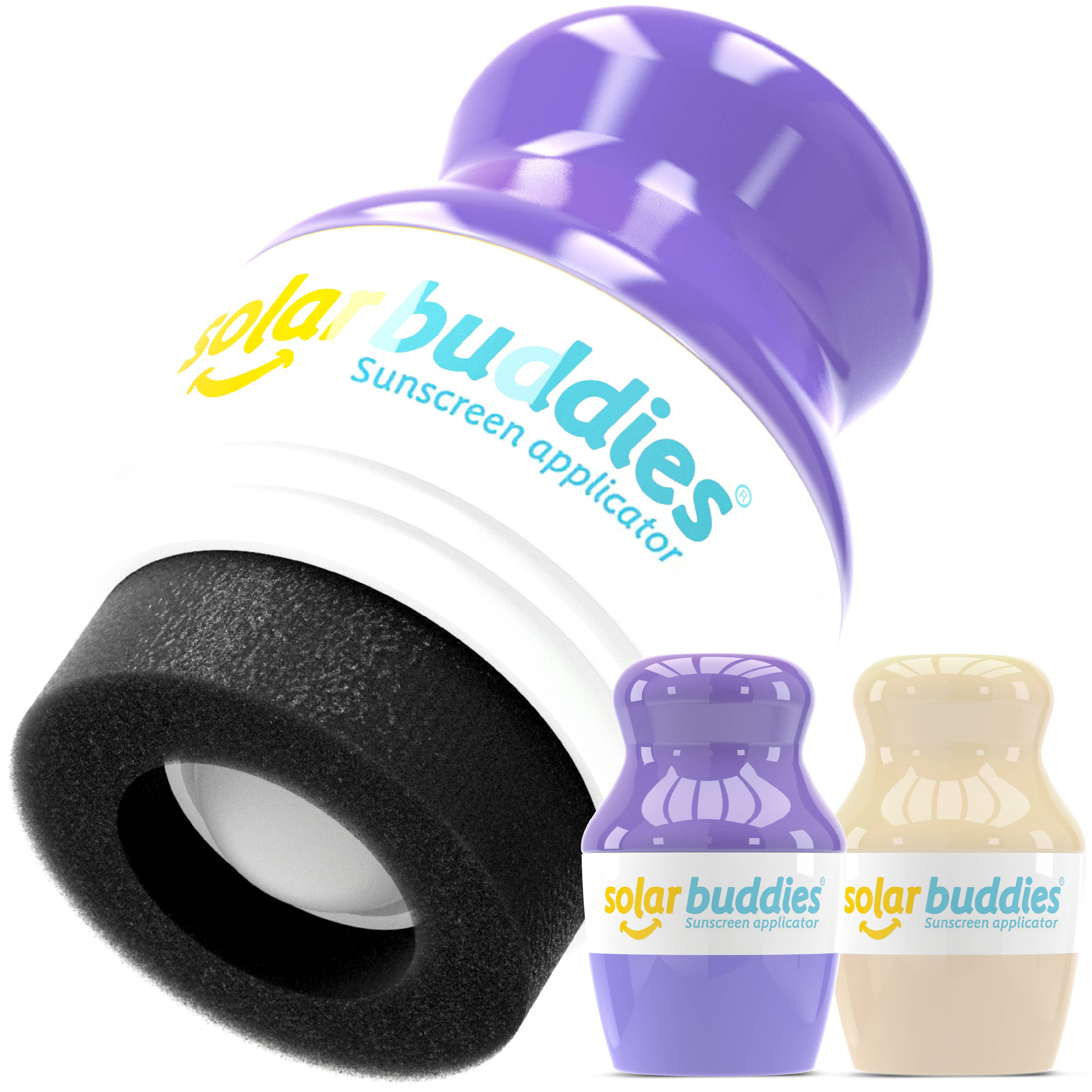 Solar Buddies Sunscreen Applicator Duo Pack | Solar Buddies | #color_nude-purple