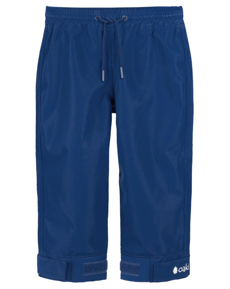 Kids Trail Pull-on Rain Pant - Breathable | Oaki #color_navy