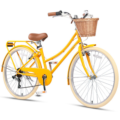 Glerc Best Beach Cruiser Hybrid Kids Bike 26" - Missy