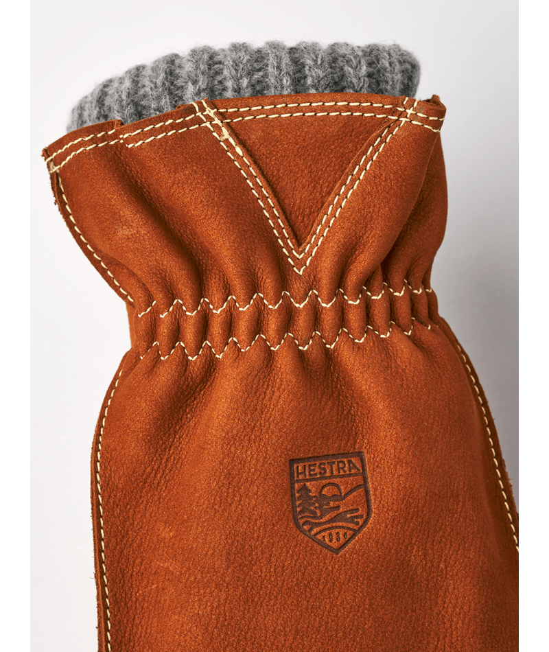 Adult Nubuck Leather Oden Chopper Mitten | Hestra 