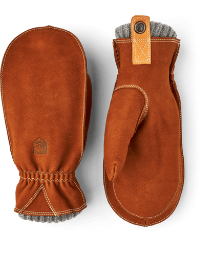 Adult Nubuck Leather Oden Chopper Mitten | Hestra 