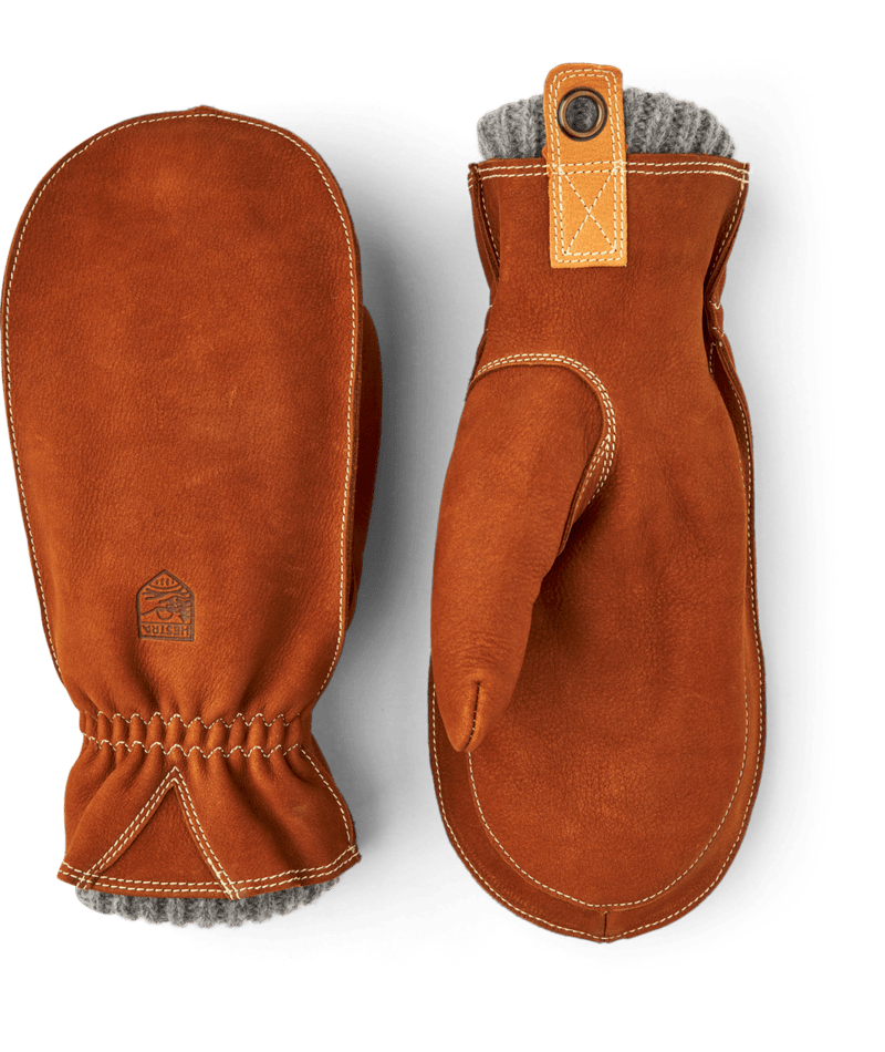 Adult Nubuck Leather Oden Chopper Mitten | Hestra 
