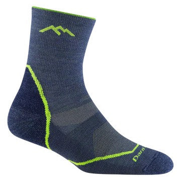 Kids Light Hiker Micro Crew Lightweight Hiking Sock | Darn Tough #color_denim