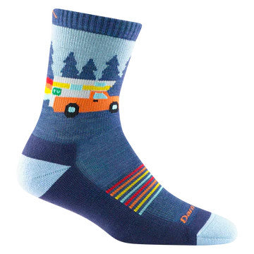 Kids Van Micro Crew Lightweight Hiking Sock | Darn Tough 