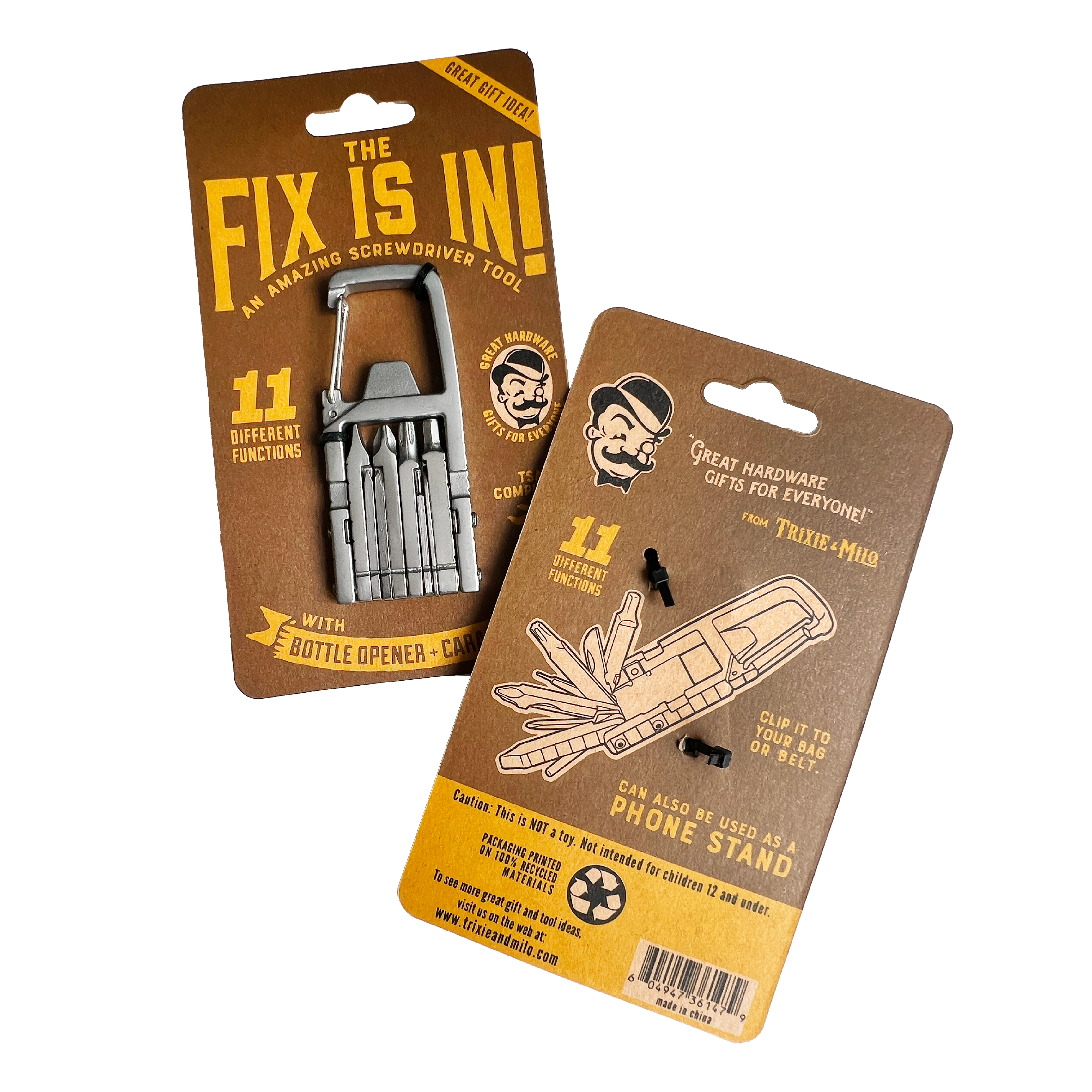 Fix Is In – Keychain Carabiner Tool