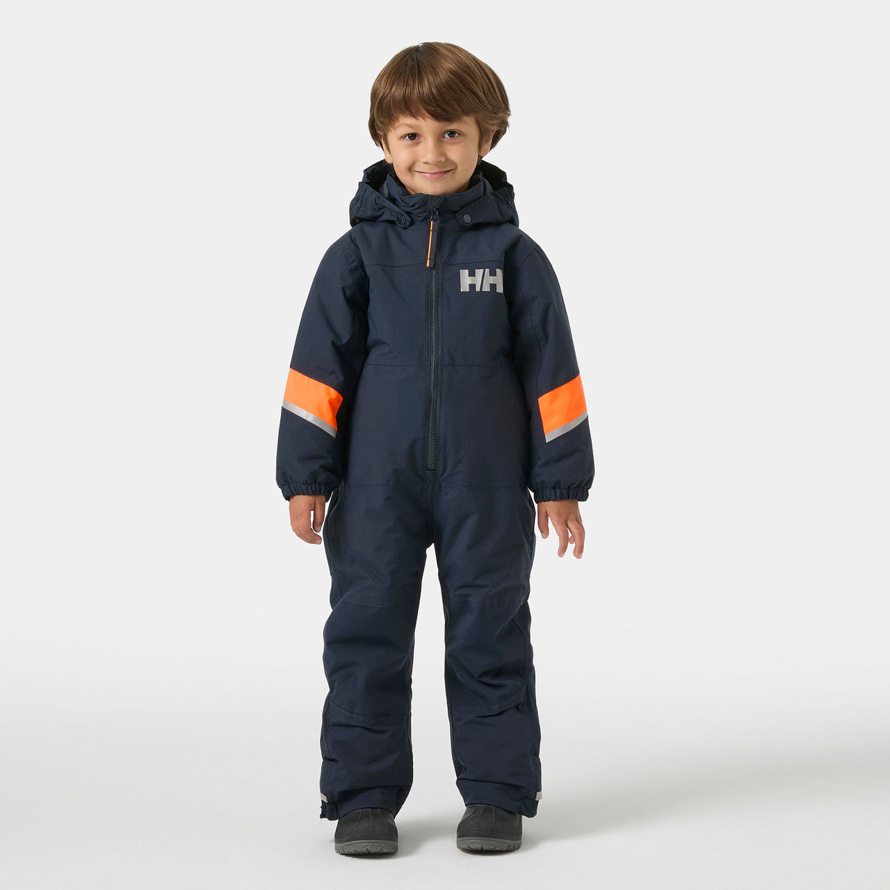 Kids Rider Waterproof Insulated Winter Snowsuit | Helly Hansen #color_navy